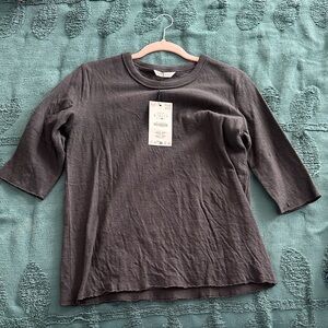 NWT Zara elbow length sleeve tee large